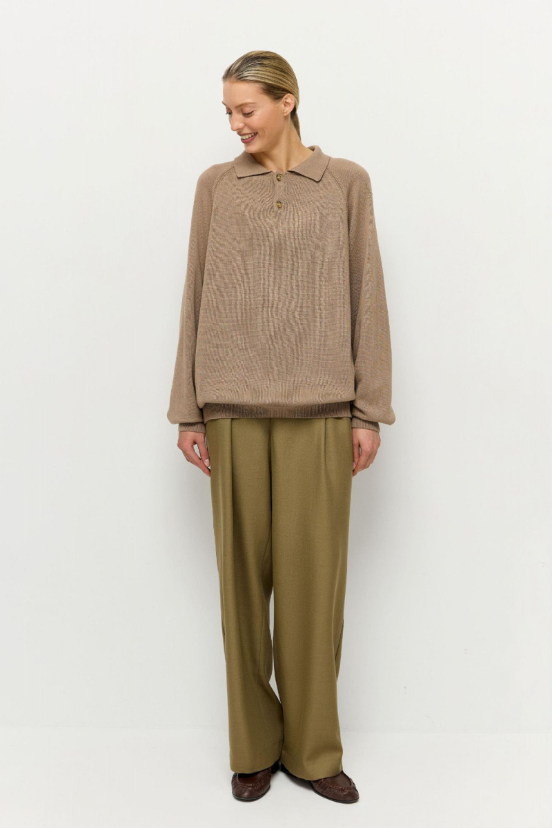 Поло для него и для нее AROUND, цвет: бежевый, 219_130CA02 купить онлайн