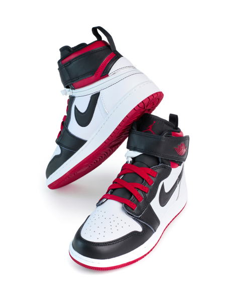 Кроссовки подростковые Jordan 1 High Flyease "Gym Red Black Toe" NKDADDYS SNEAKERS, цвет: белый, DC7986-106 со скидкой купить онлайн