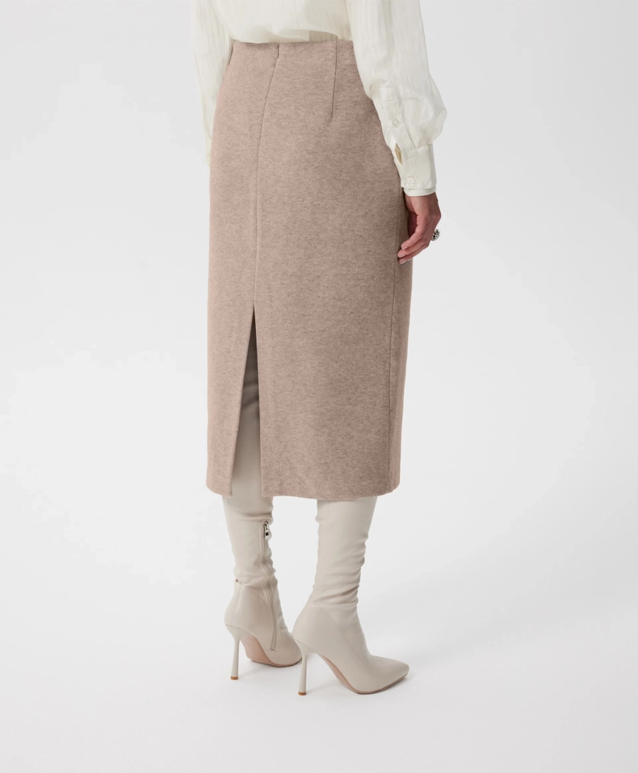 Юбка-карандаш GLVR, цвет: бежевый, 225G33GAC6101 купить онлайн