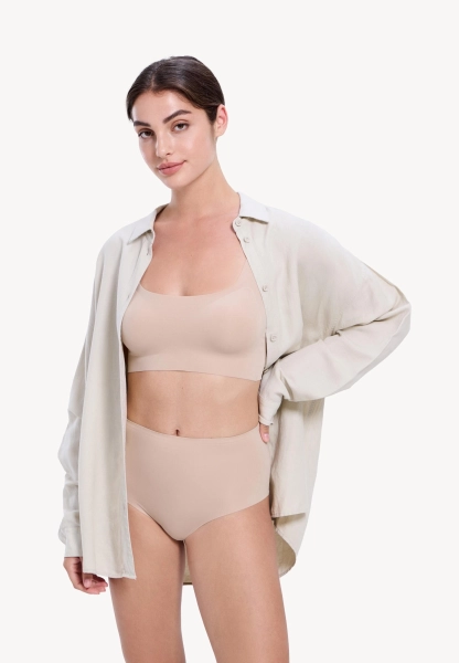 Трусы женские бразильяна из полиамида MUTED, цвет: бежевый 905474.WPAN0020-Beige купить онлайн