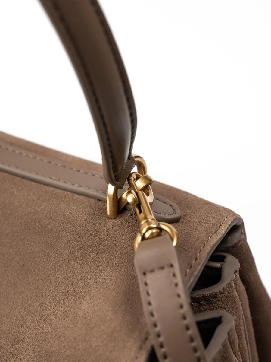 Сумка средняя через плечо brand salad, цвет: бежевый J-704-PHR 7895 купить онлайн