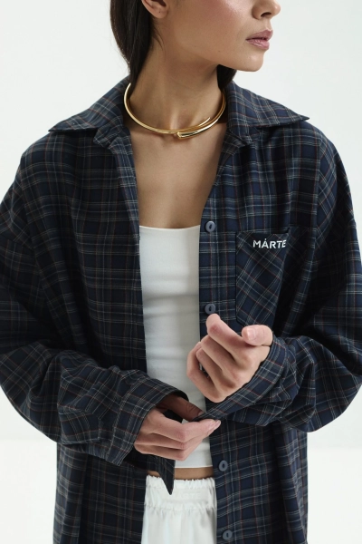 Рубашка PLAID 5.0 marte, цвет: сине-красный,  купить онлайн