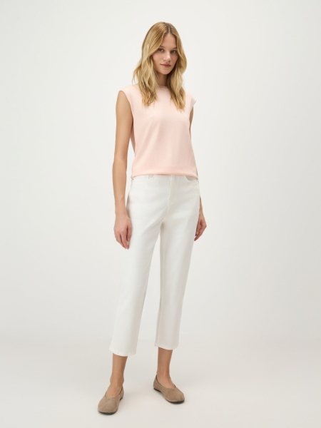 Укороченные джинсы Conso, цвет: белый, PG 260407 - белый купить онлайн