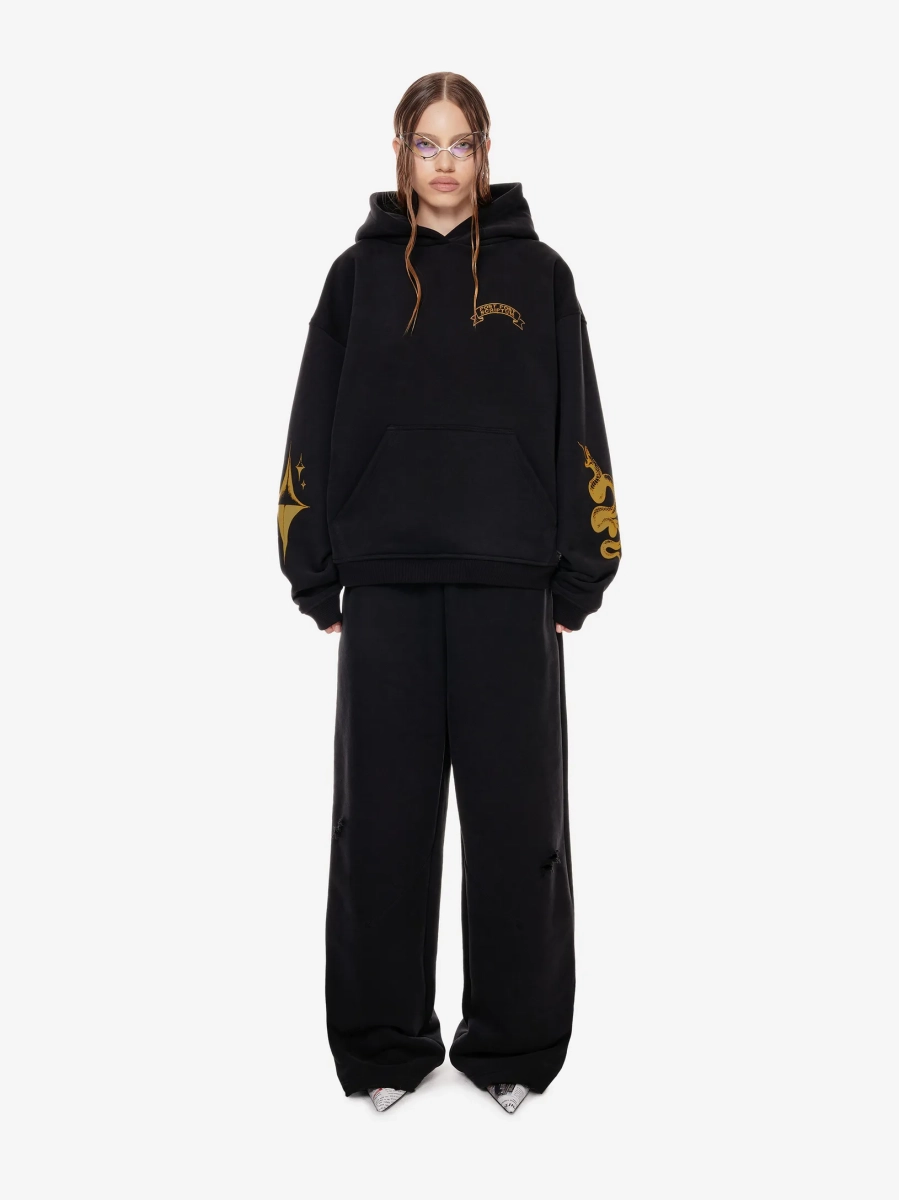 Худи с принтом POST POST SCRIPTUM, цвет: Черный, 1125.002.00.02.001 купить онлайн