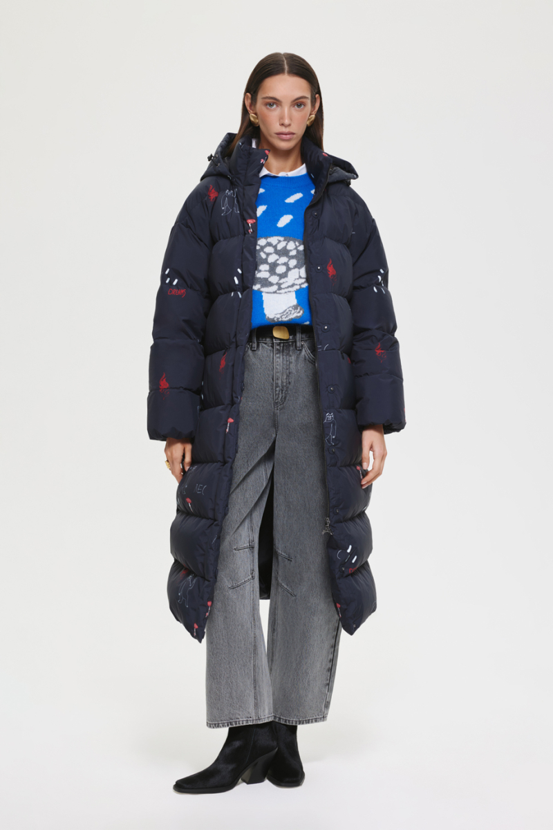 Пуховое пальто DREAMS BY ALENA AKHMADULLINA, цвет: Черный, 225101020504273/203000 купить онлайн