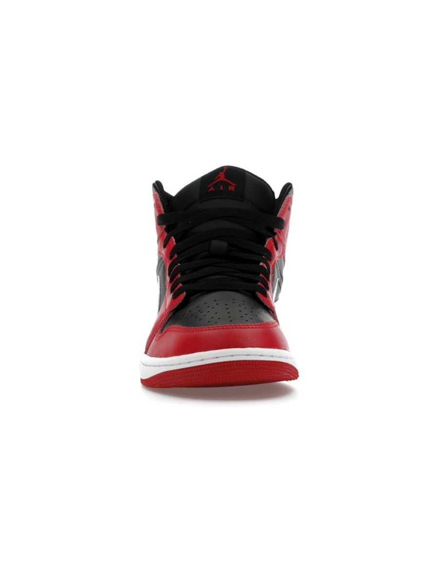 Кроссовки мужские Jordan 1 Mid "Gym Red Black White" NKDADDYS SNEAKERS, цвет: красный DQ8426-061 купить онлайн