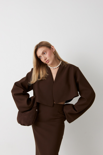 Жакет LOVE MIA AIM, цвет: шоколадный, MIA579 купить онлайн