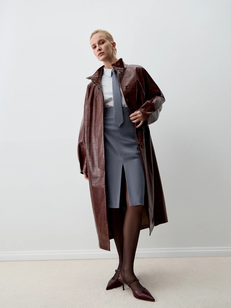 Плащ DANA ANNA PEKUN, цвет: коричневый, 14.2557.700 купить онлайн