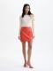 Юбка мини из искусственной кожи TRUE RED, цвет: красный, 252302 купить онлайн