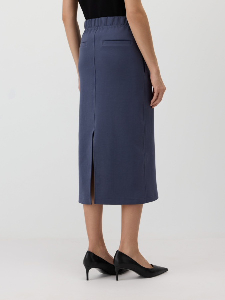 Юбка миди Conso, цвет: синий,  купить онлайн