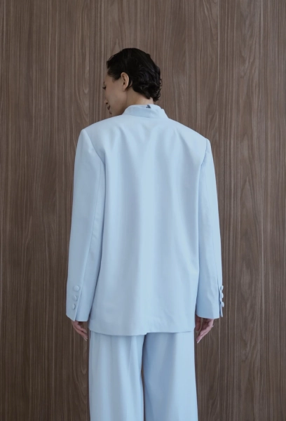 Жакет удлиненный "Чистота" Мини, цвет: голубой, НФ-00000506 купить онлайн