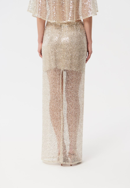 Юбка Angel’s tears CHUBA, цвет: золотой,  купить онлайн