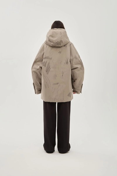 Куртка художественная UNKE, цвет: серый, 2601J006СP_ВЕ купить онлайн