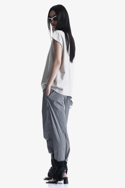 Футболка-безрукавка KRAKATAU, цвет: пепельно-белый, Tw143-43 купить онлайн