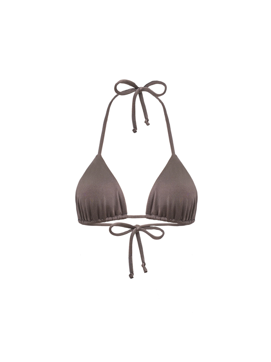 Лиф Triangle Bikini Dark Truffle
