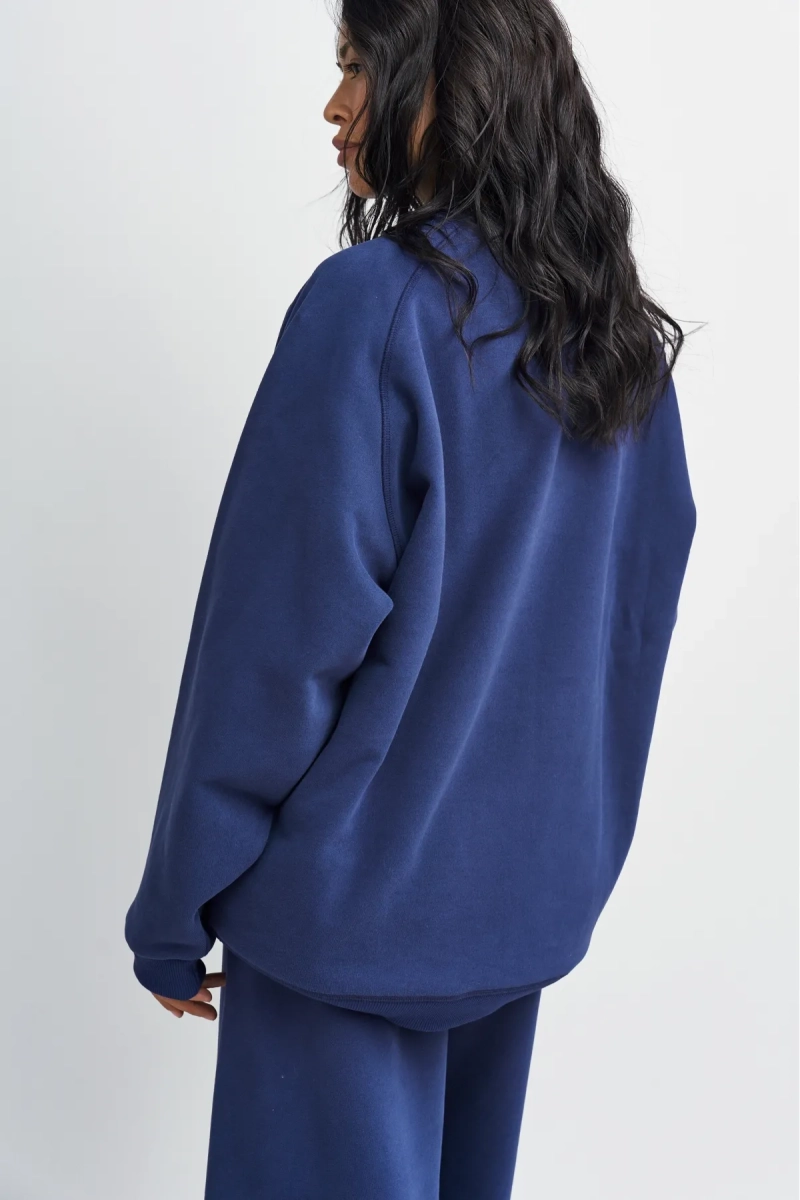 Свитшот винтажный Erist store, цвет: темно-синий, НФ-00003404 купить онлайн