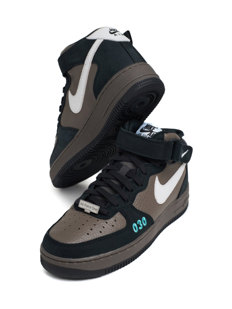 Кроссовки мужские Nike Air Force 1 Mid NH "Berlin" NKDADDYS SNEAKERS, цвет: коричневый DR0296-200 купить онлайн