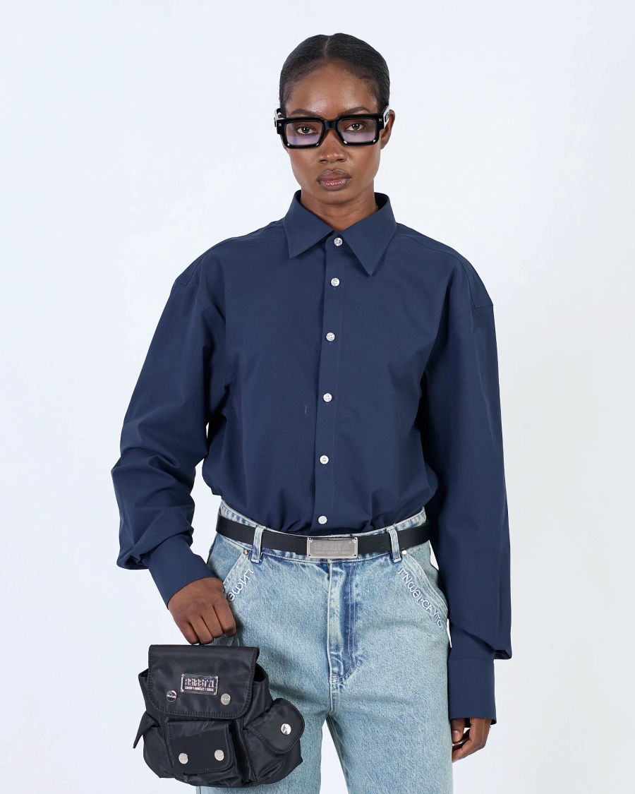 Рубашка CL71 С ПОДПЛЕЧНИКАМИ NAVY