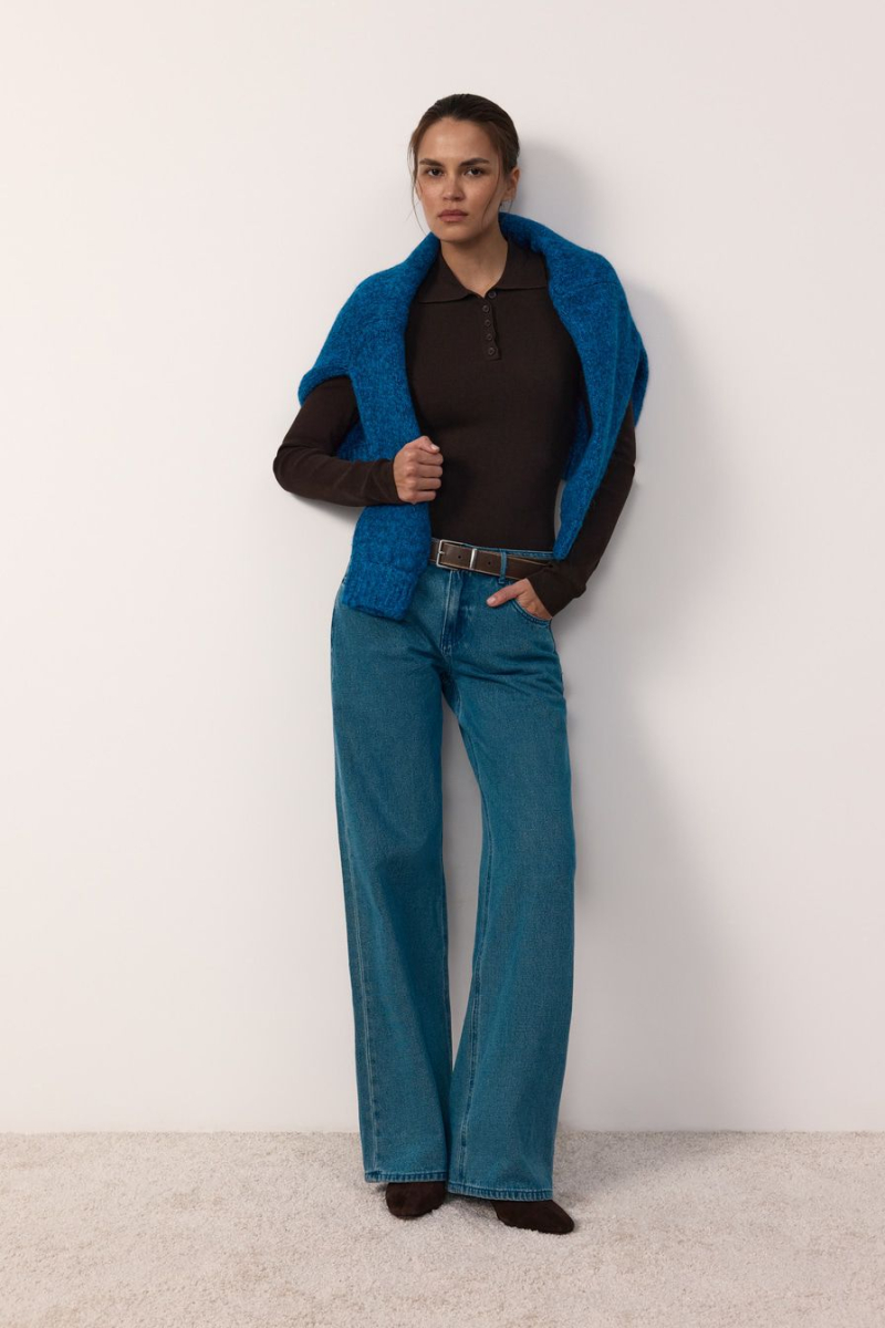 Джинсы из смесового хлопка TOPTOP, цвет: синий, TT.036.12903.621 купить онлайн