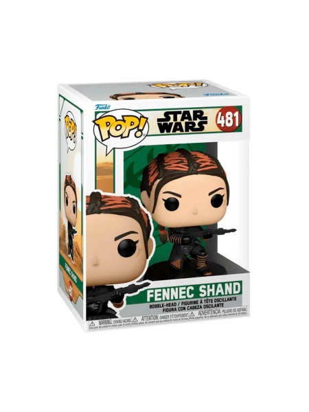 Фигурка Funko POP! Bobble Star Wars Mandalorian Fennec Shand shvetsov store, цвет: микс  купить онлайн
