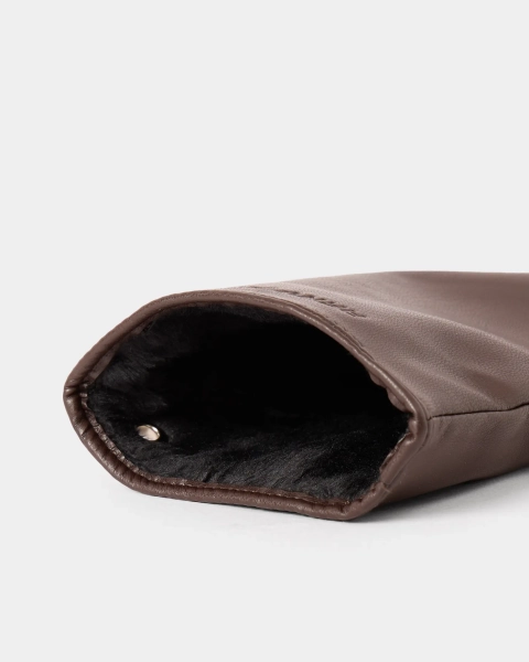 Перчатки с люверсом Arny Praht, цвет: коричневый  купить онлайн