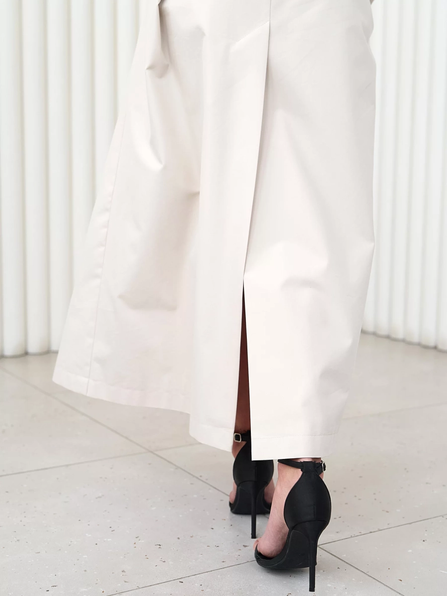 Тренч оверсайз I.B.W., цвет: молочный, CO053 купить онлайн