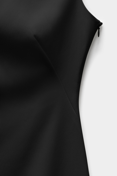 Платье миди из костюмной ткани REFERT, цвет: Черный, 08-3655/1-2511 купить онлайн