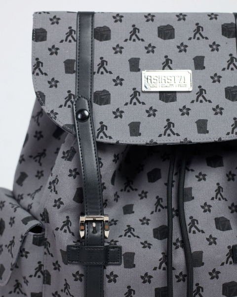 Рюкзак MONOGRAM CANVAS GREY STANDARD ASIA ST 71, цвет: серый Ast71.backpack-mngrm-grey-standard купить онлайн