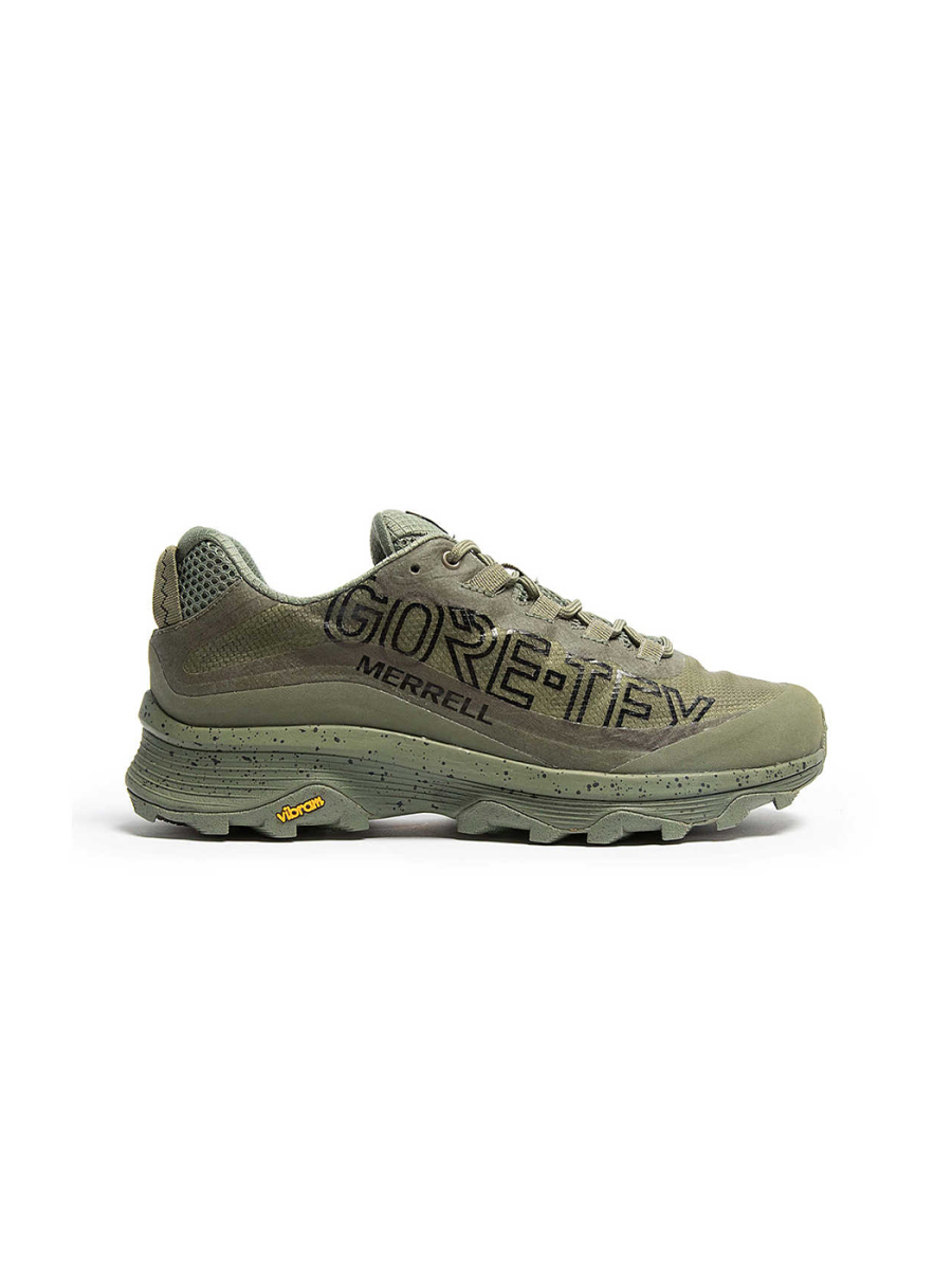 Кроссовки мужские Merrell Moab Speed Gore-Tex "Olive" NKDADDYS SNEAKERS, цвет: зеленый J003993 |новая коллекция купить онлайн