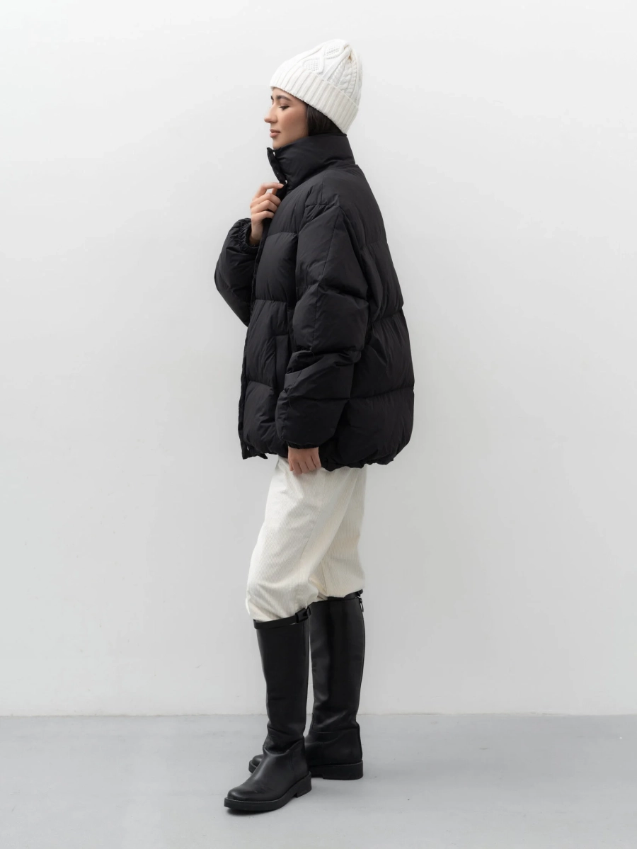 Пуховик Base TRES, цвет: Черный, НФ-00002438 купить онлайн