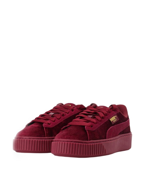 Кроссовки Puma Velvet Basket shvetsov store, цвет: Бордовый 373935-04 купить онлайн