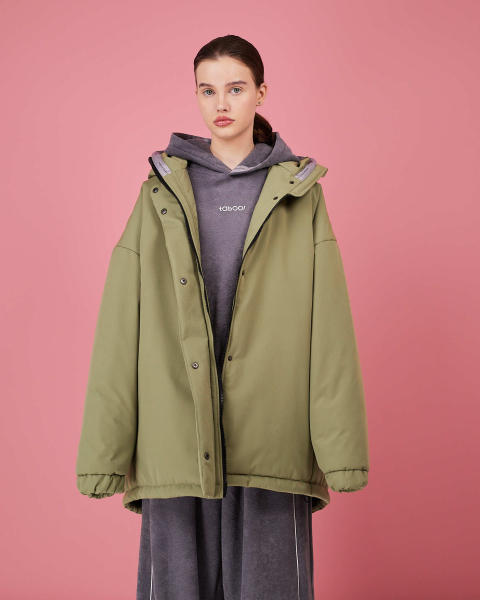 Бомбер лавр зима TABOO, цвет: зеленый, Blavr купить онлайн