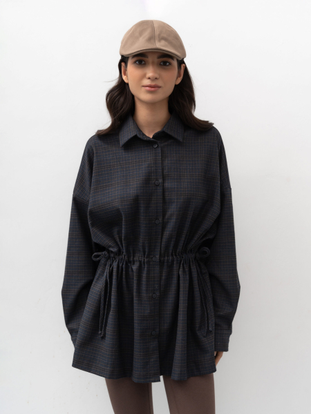 Рубашка Traveler TRES, цвет: темно-синий, НФ-00002420 купить онлайн