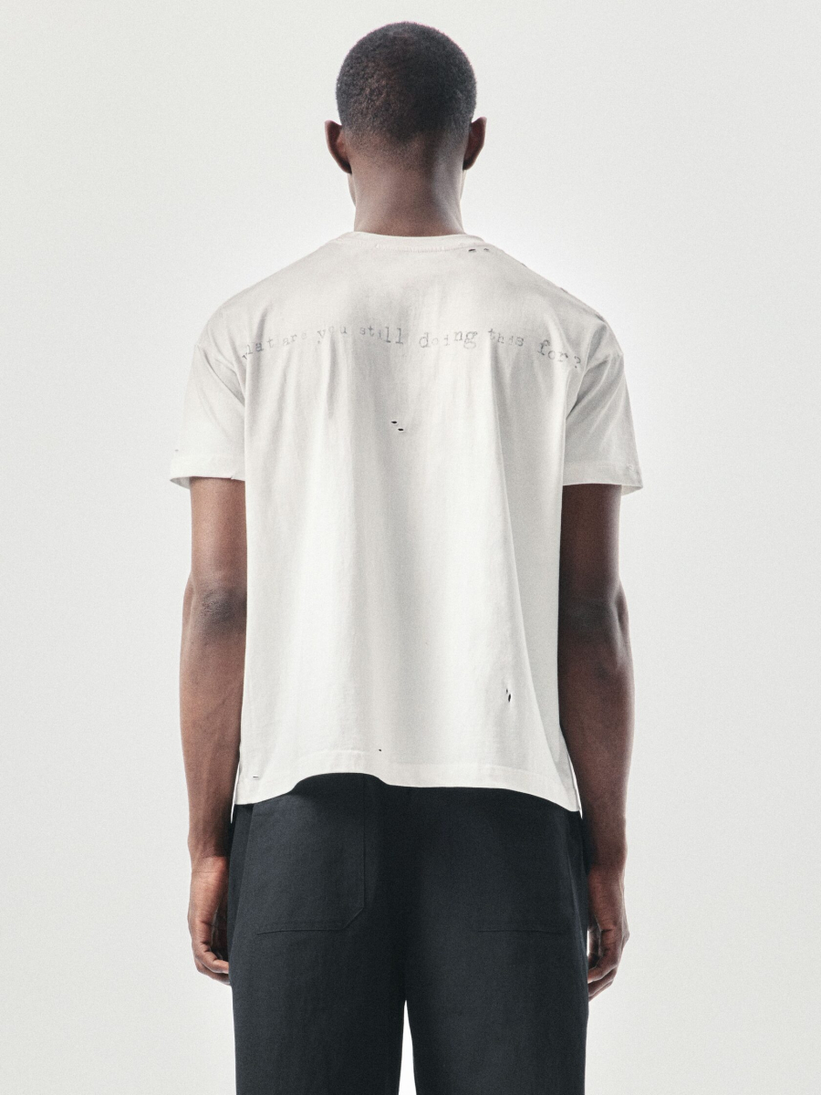 Футболка с принтом NAIPACHE, цвет: белый, 2611006000 купить онлайн