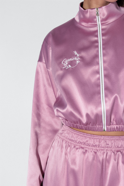 Бомбер из атласа GARCHIT, цвет: розовый, GARAtlBombPink купить онлайн