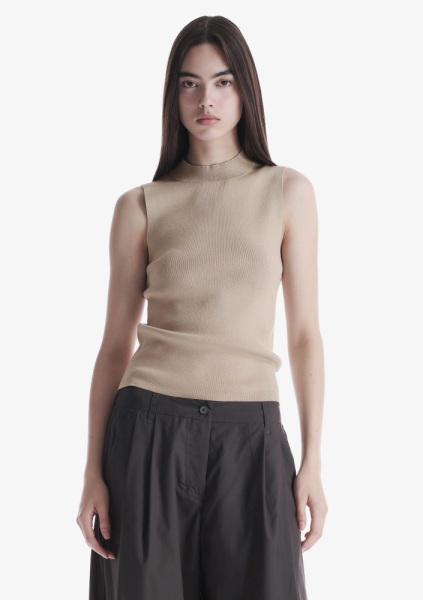 Вязаный топ