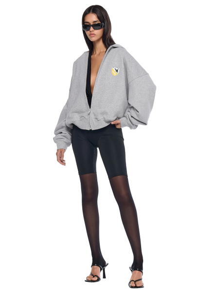 Худи на молнии FRHT&OUT OF REACH, цвет: серый, HDZPLGCGM купить онлайн