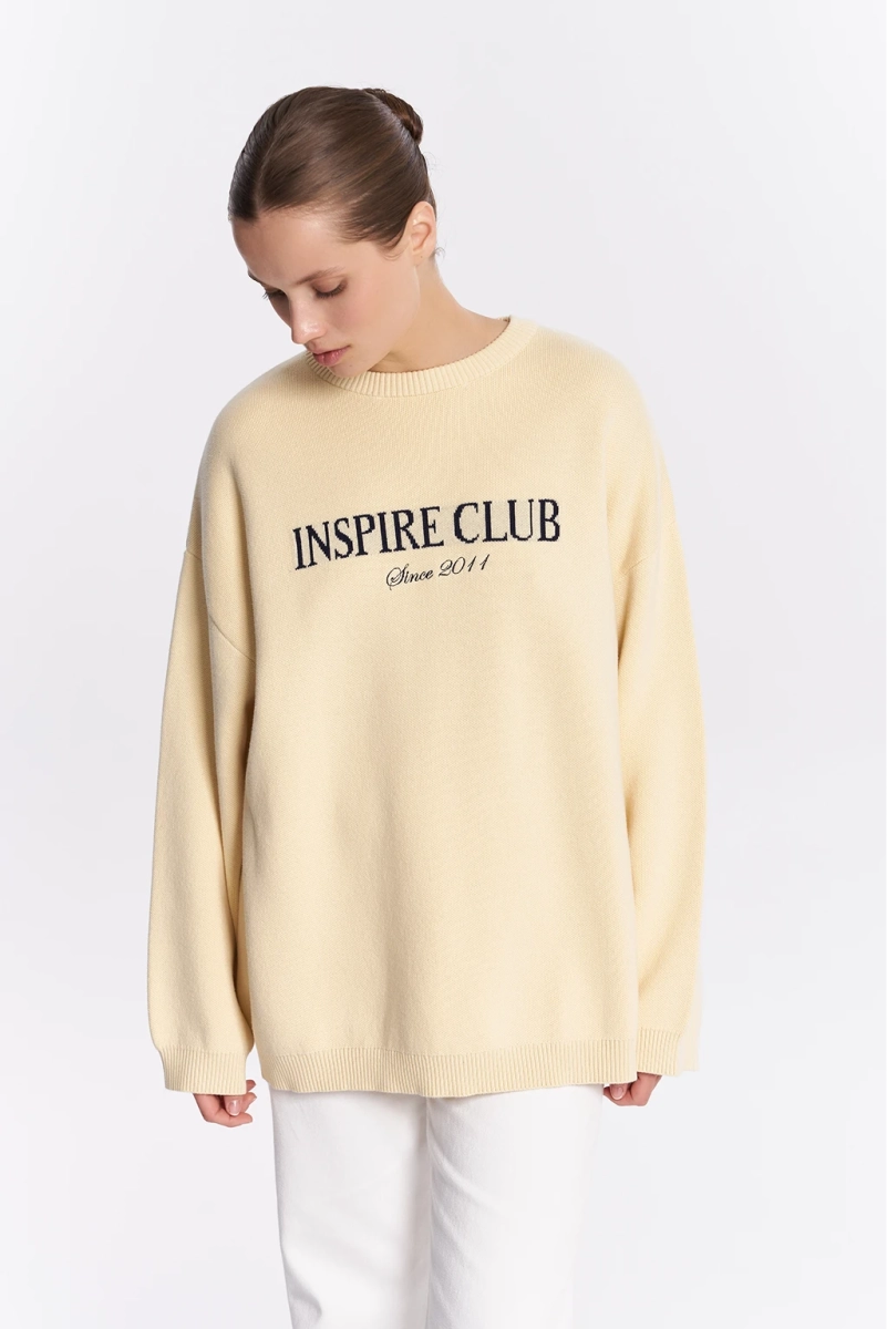 Джемпер клубный из 100% хлопка INSPIRE, цвет: Желтый, 2000984110304 купить онлайн