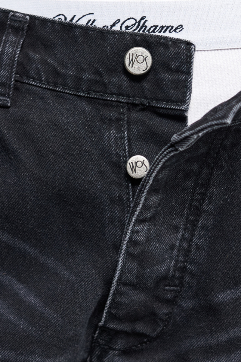 Джинсы расклешенные WALK OF SHAME, цвет: Черный,  купить онлайн