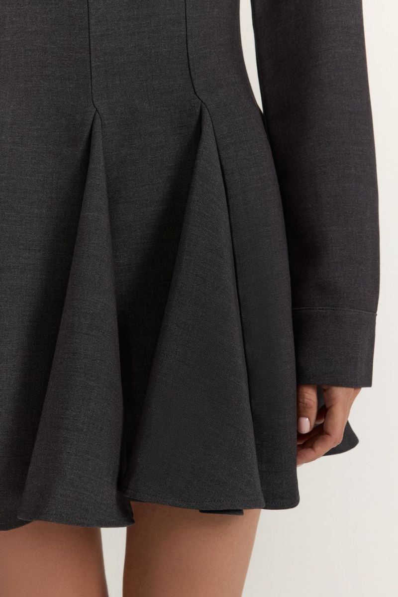 Платье из смесовой вискозы TOPTOP, цвет: серый, TT.010.17857.800 купить онлайн