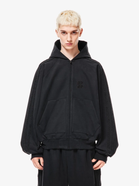 Худи с лампасами p.p.s., цвет: Черный, 1020.00.00.BLK купить онлайн