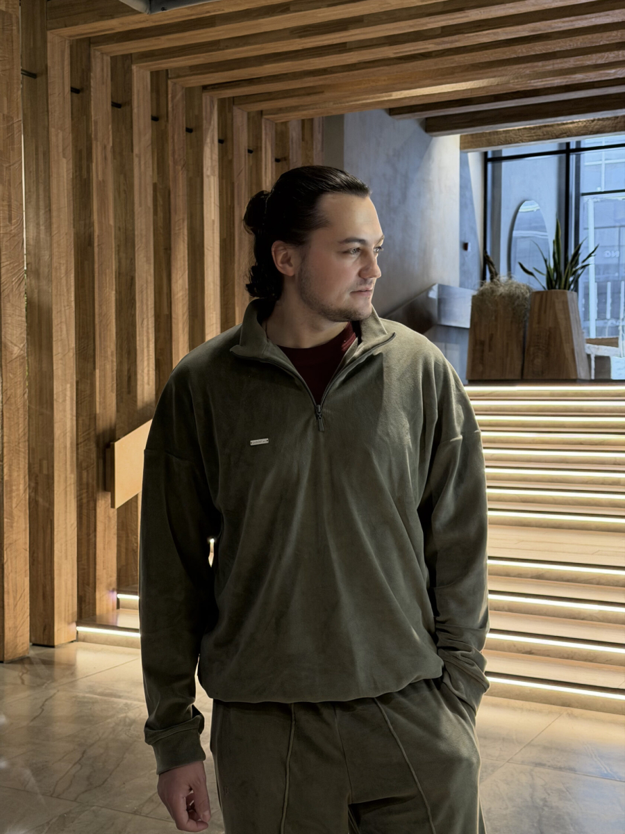 Анорак Велюр мужской