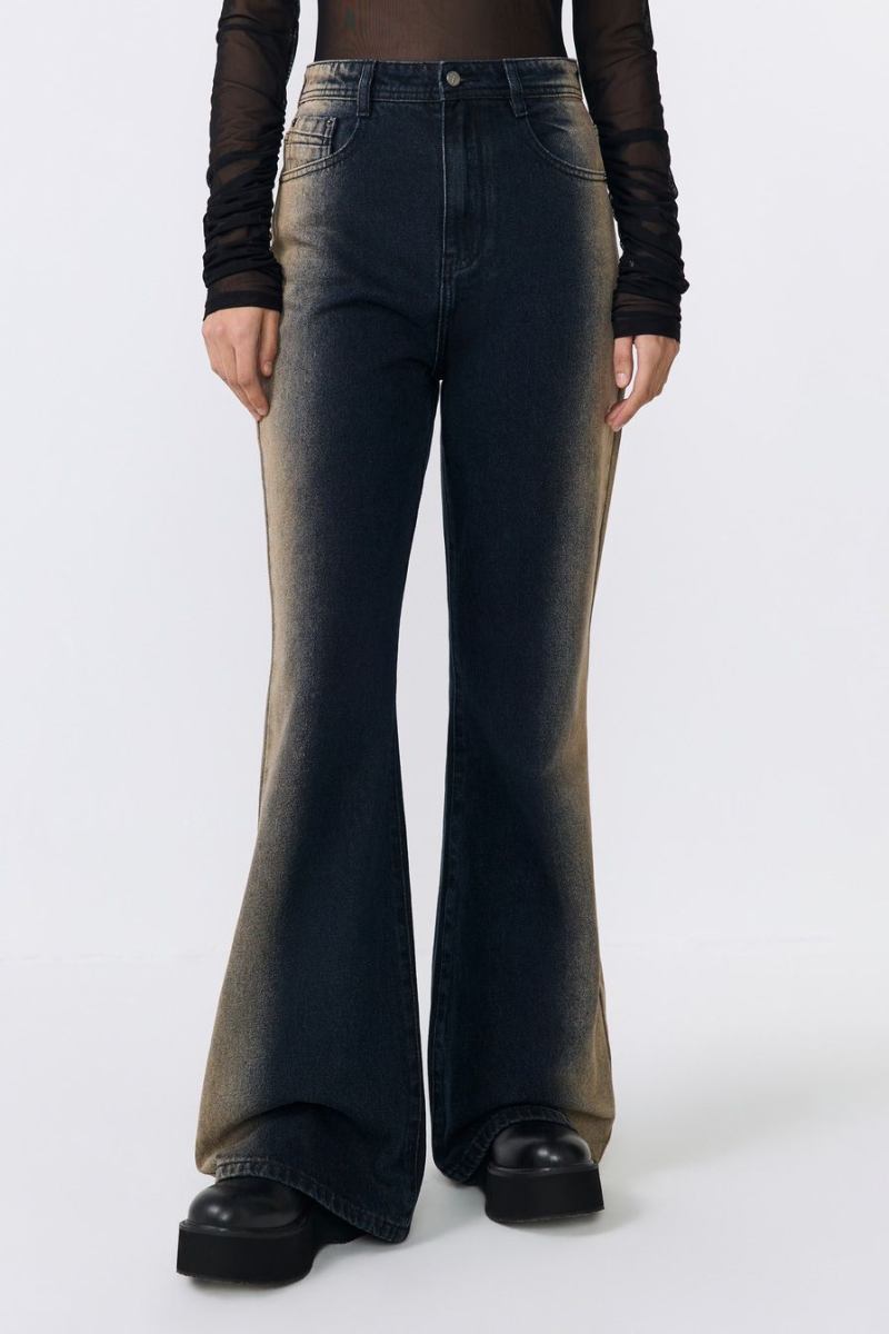 Джинсы с эффектом стирки TOPTOP, цвет: синий, TT.036.16083.620 купить онлайн