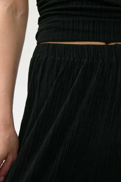 Брюки широкие трикотажные Daisyknit, цвет: Черный,  купить онлайн