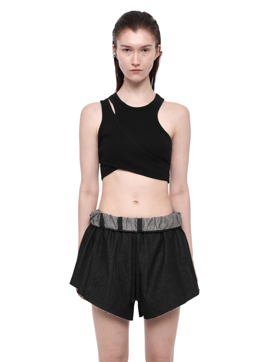 Шорты CRUSH CAPPAREL.21est, цвет: черный меланж,  купить онлайн