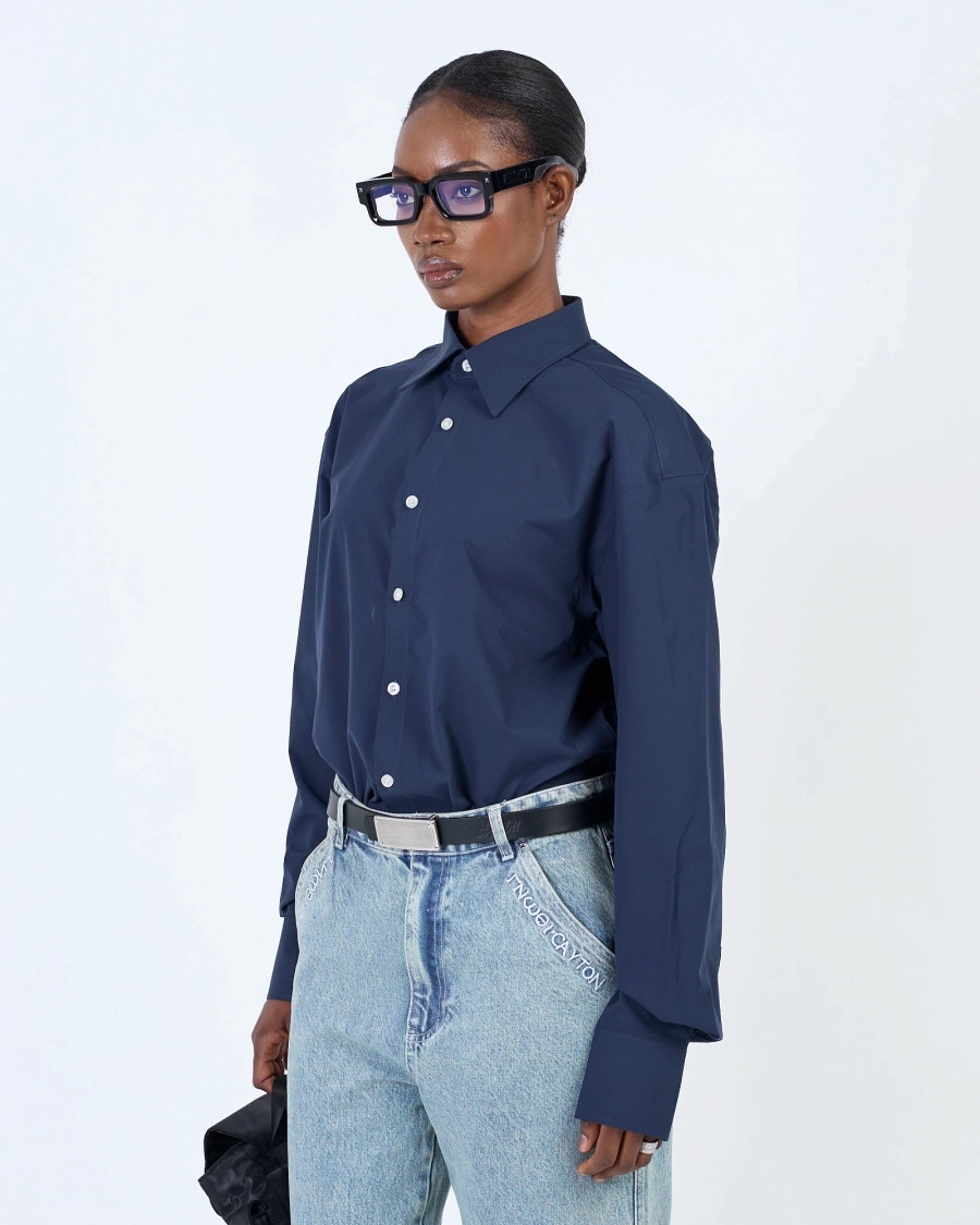 Рубашка CL71 С ПОДПЛЕЧНИКАМИ NAVY ASIA ST 71, цвет: синий, Ast71.CL71.shirt-shld-navy купить онлайн