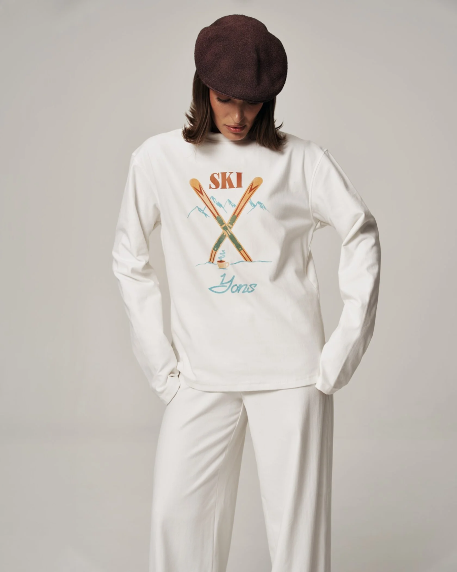 Лонгслив SKI MILK