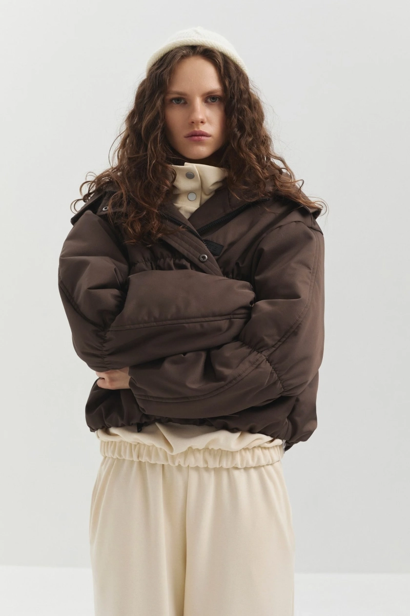 Куртка FLARE marte, цвет: коричневый,  купить онлайн