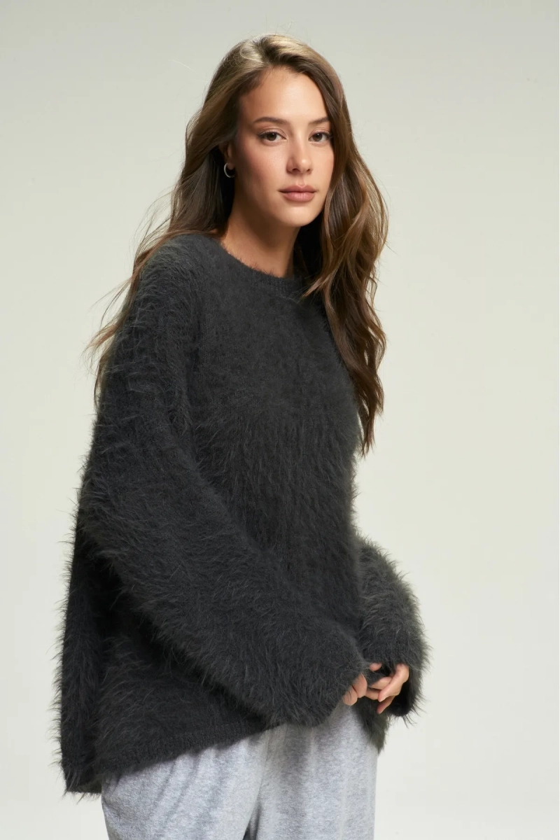 Джемпер Fluffy Dark Grey