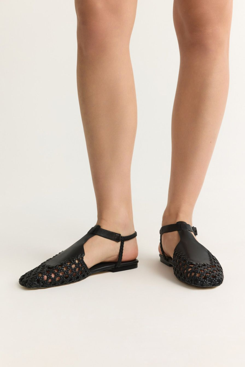 Сандалии из натуральной кожи Lera Nena, цвет: Черный LN.208.17298.900 купить онлайн